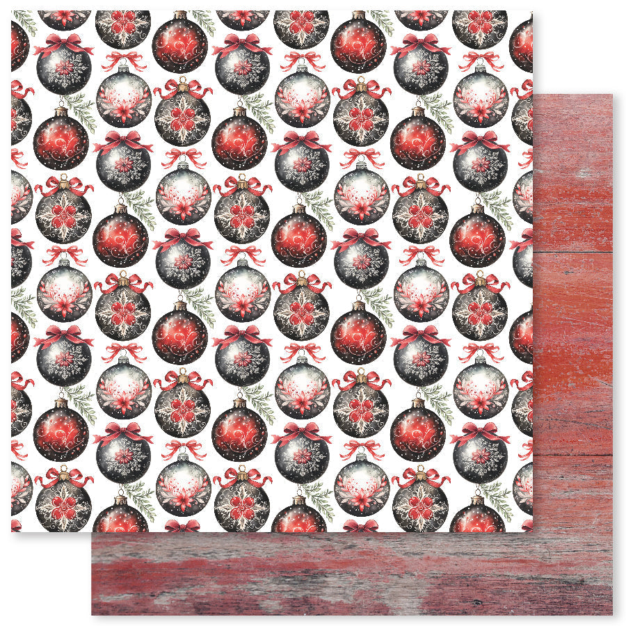 Collection de papiers 30x30 cm Jolly Holidays Basics 32595-4