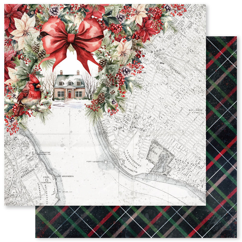 Jolly Holidays  C 12x12 Paper (12pc Bulk Pack) 32628-1
