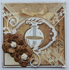 Joy! Crafts Dies - Perfume Bottle Round-2
