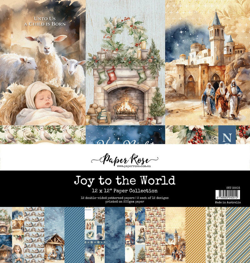 Joy to the World 12x12 Paper Collection 35503-1