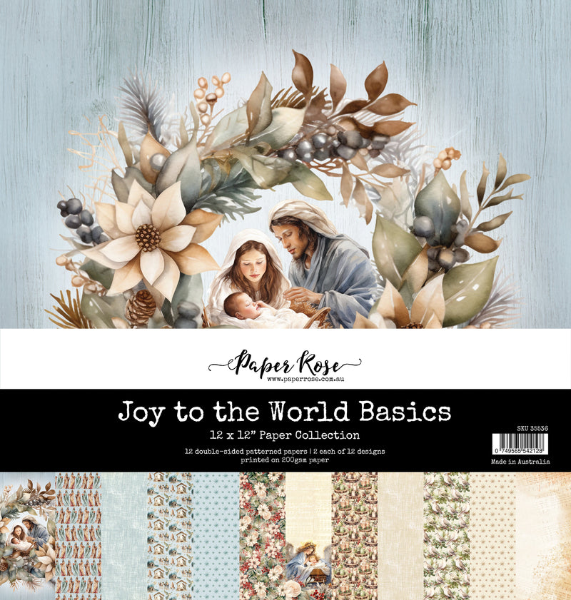 Joy to the World Basics 12x12 Paper Collection 35536-1