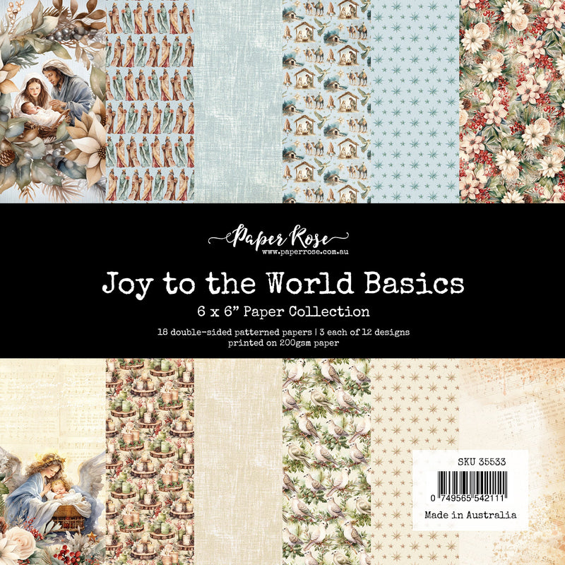 Joy to the World Basics 6x6 Paper Collection 35533-1