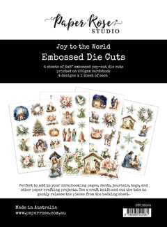 Joy to the World Embossed Die Cuts 35524-1