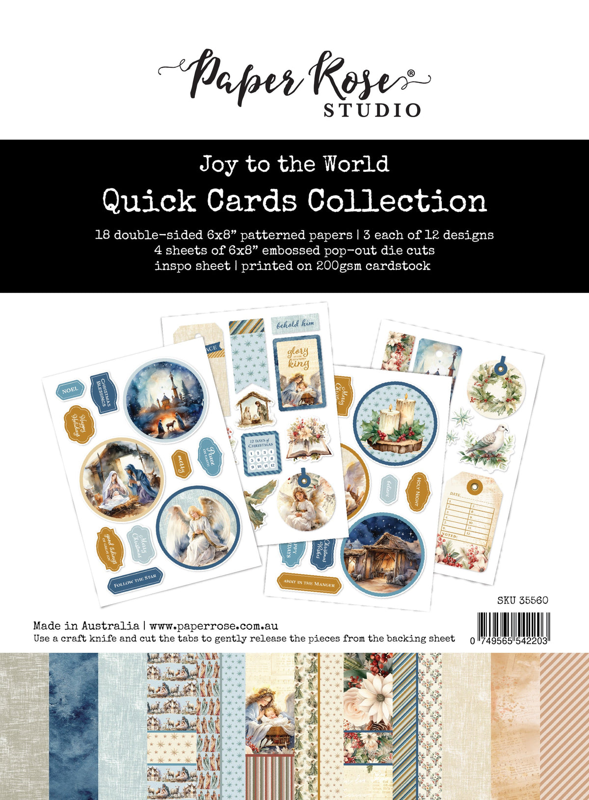 Joy to the World Quick Cards Kit 35560-1