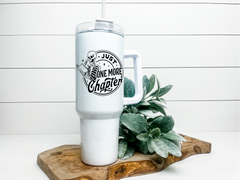 Just One More Chapter 40oz Tumbler | Bookish Tumbler-1