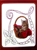 KC Embroidery Pattern - Ribbon Frame-1