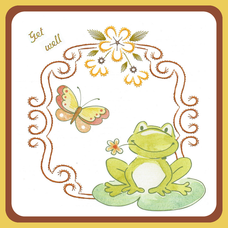 Embroidery Pattern - Decorative Frame-1