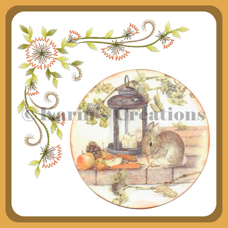 KC Embroidery Pattern - Elegance Floral Sweeping Corner-1