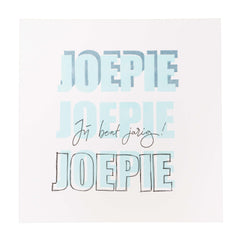 KJ Clear stamp Sentiments Joepie Essentials 105x148x3mm nr.187-2