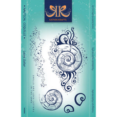 Set de sellos transparentes Katkin Krafts Nautical Coquille de 6 pulg. x 8 pulg.-1
