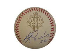 Kendrys Morales Autographed 2015 World Series Rawlings Official Major League Baseball-1