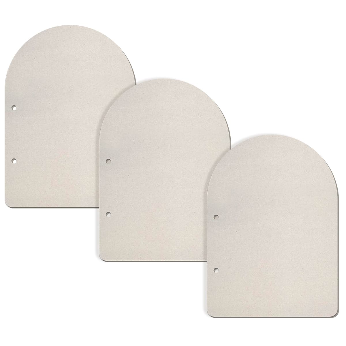 Ciao Bella Set 3 Window Shaped Pages Cardboard Pages-1