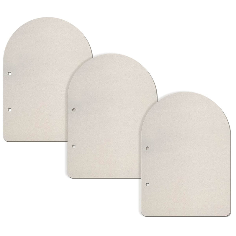 Ciao Bella Set 3 Window Shaped Pages Cardboard Pages-1