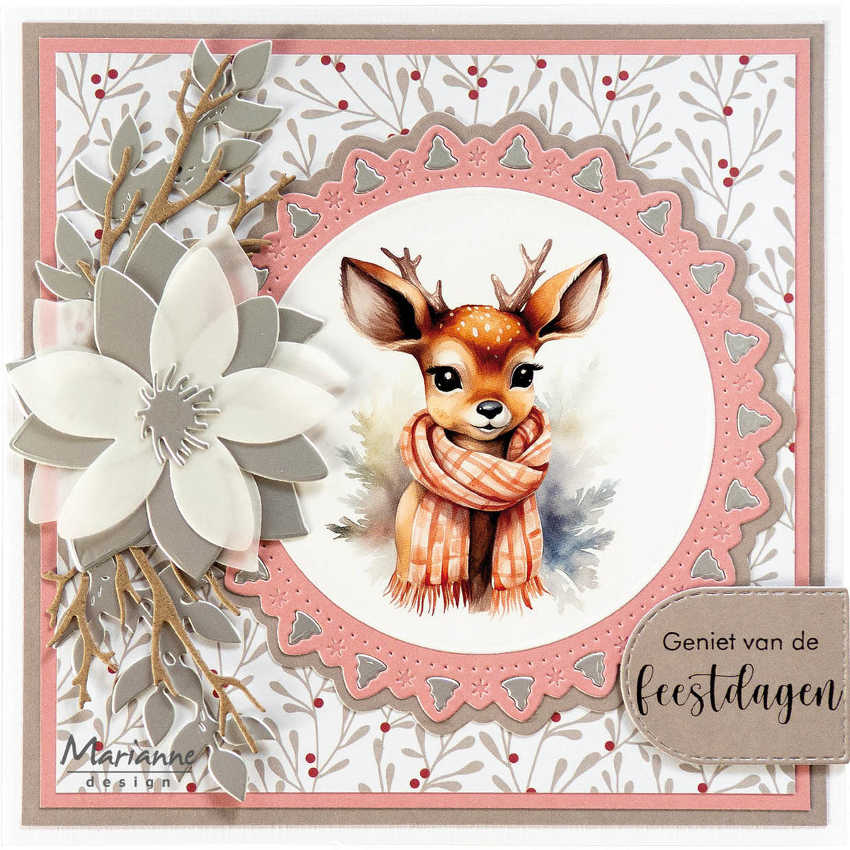 Marianne Design Creatables Die - Fantasy Flowers-2