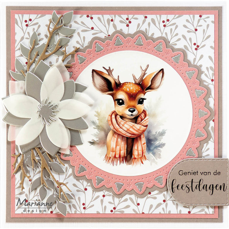 Marianne Design Creatables Die - Fantasy Flowers-2