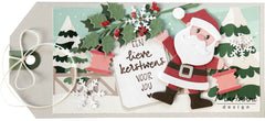Marianne Design A4 Cutting Sheet - Merry Christmas Backgrounds by Marleen-2