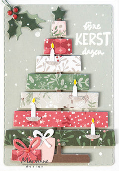 Marianne Design Collectables Die - Wooden Christmas Tree-2