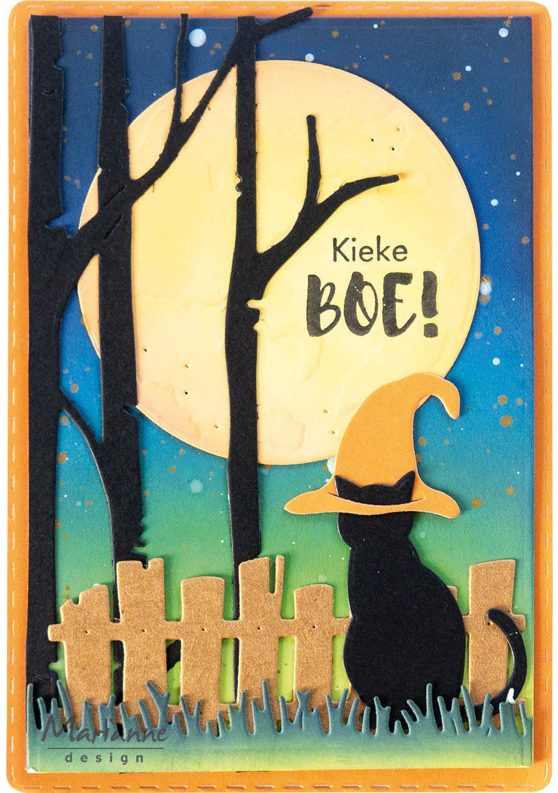 Marianne Design Creatables Die - Witch Hats & Broomstick-2