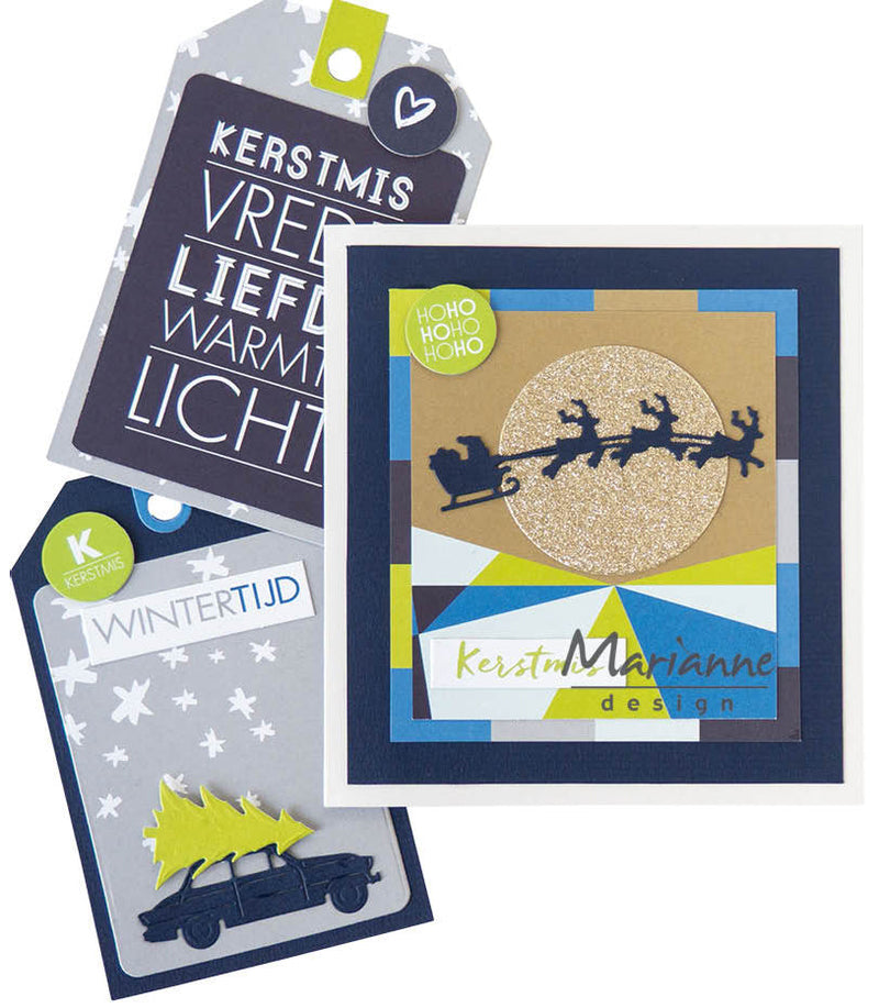 Marianne Design Craftables Die - Medium Tag-5