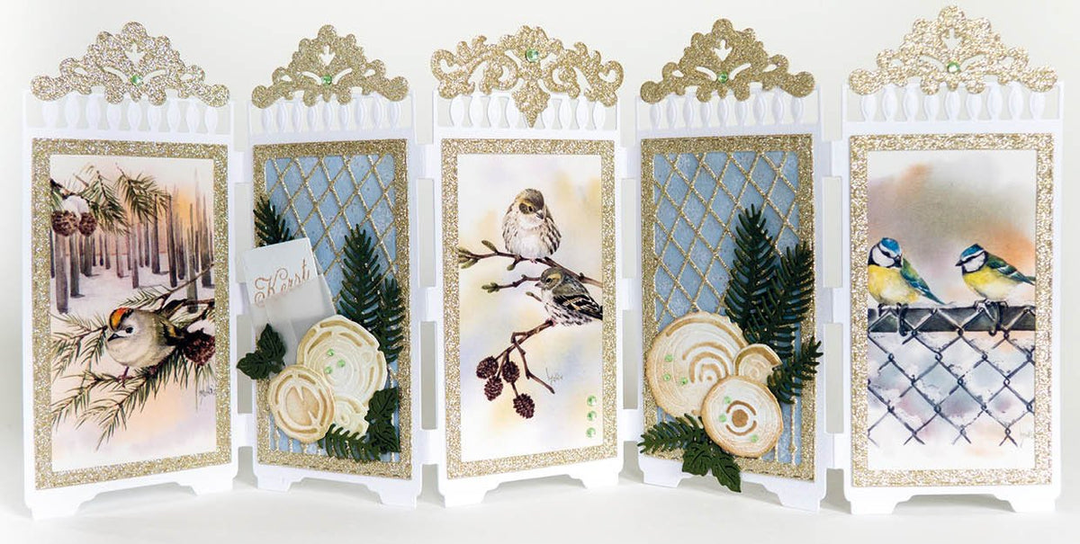 Marianne Design A4 Cutting Sheet - Mattie's Mooiste Slimline Birds-2