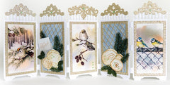 Marianne Design A4 Cutting Sheet - Mattie's Mooiste Slimline Birds-2