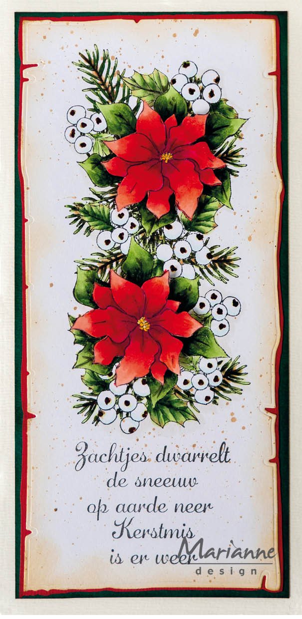 Marianne Design Art Stamps - Poinsettia-2