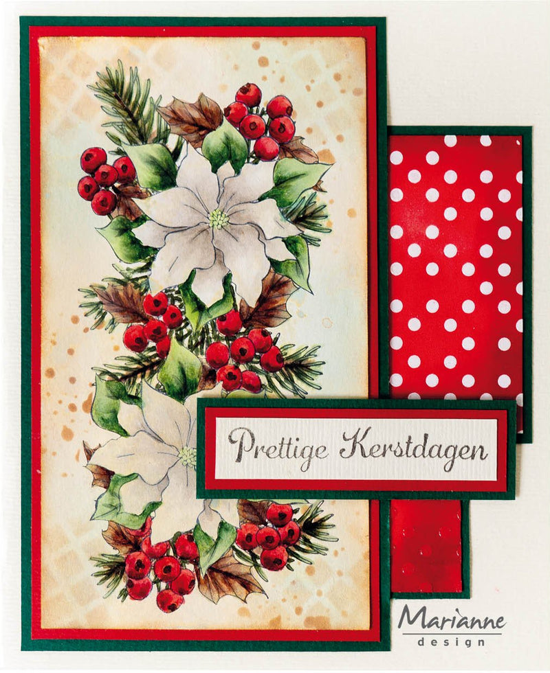 Marianne Design Art Stamps - Poinsettia-3