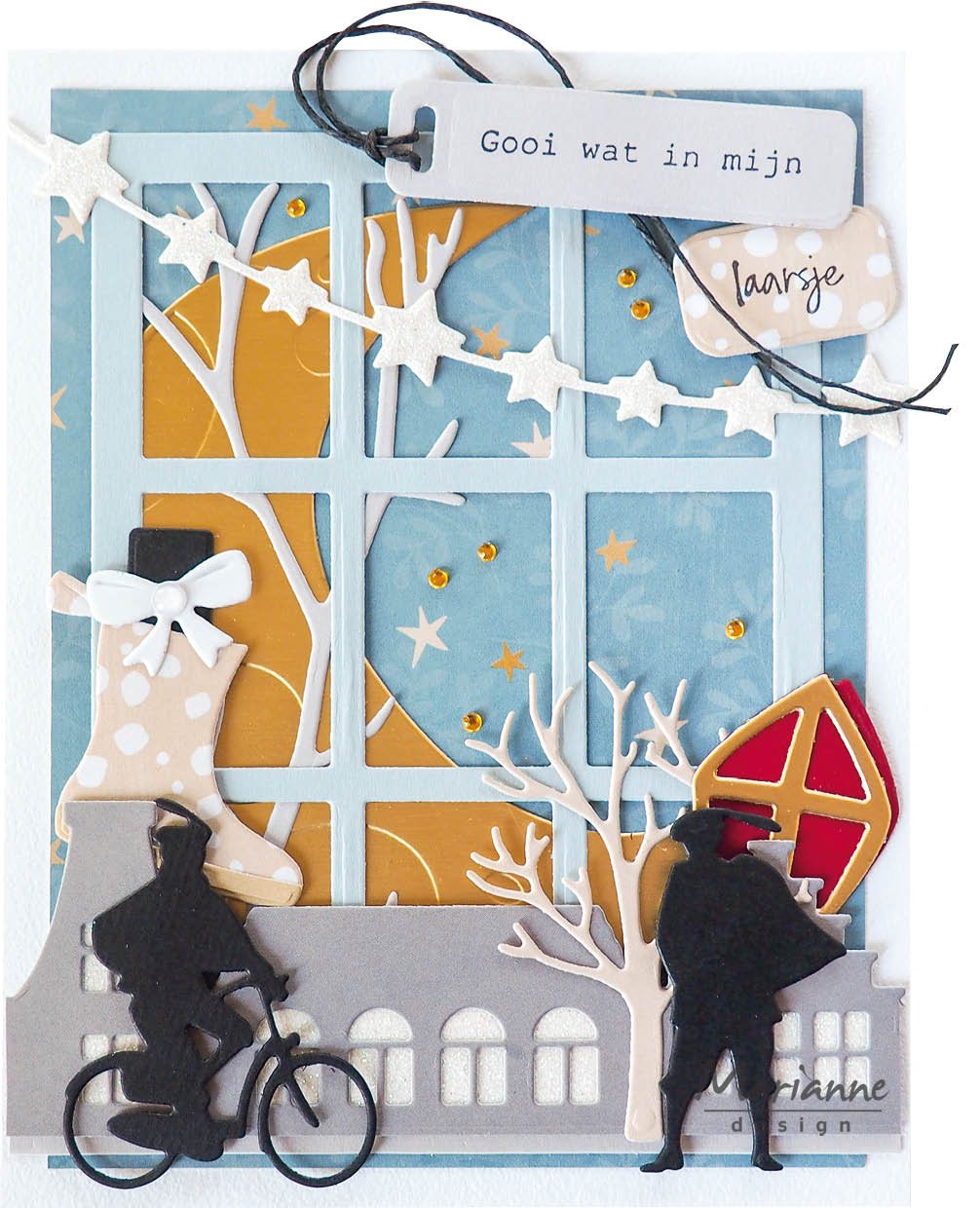 Marianne Design Craftables Die - Chain Of Stars-3
