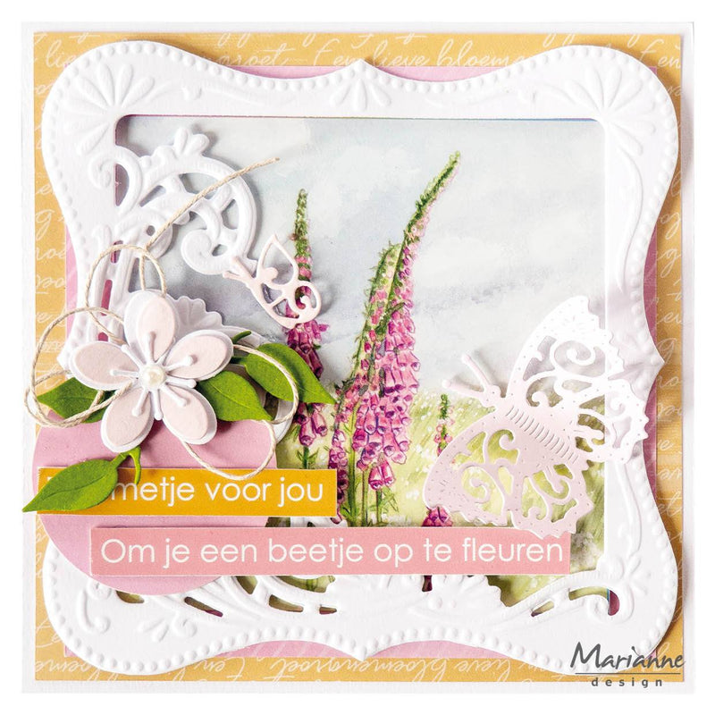 Marianne Design Collectables Die - Flowers By Marleen-3