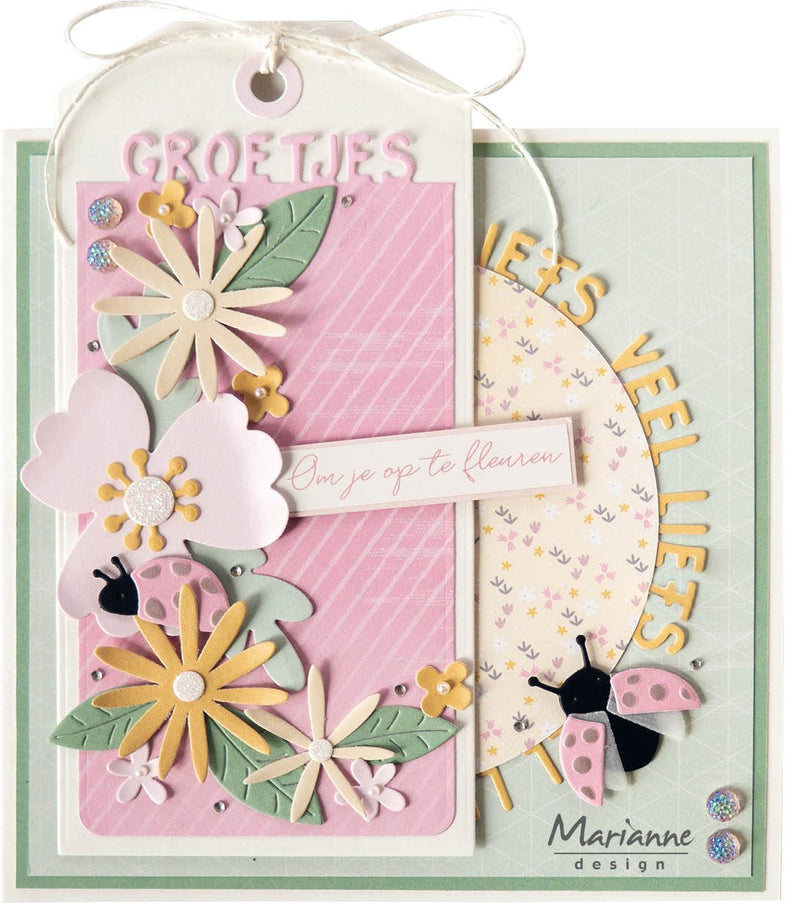 Marianne Design Collectables Die - Flowers By Marleen-5