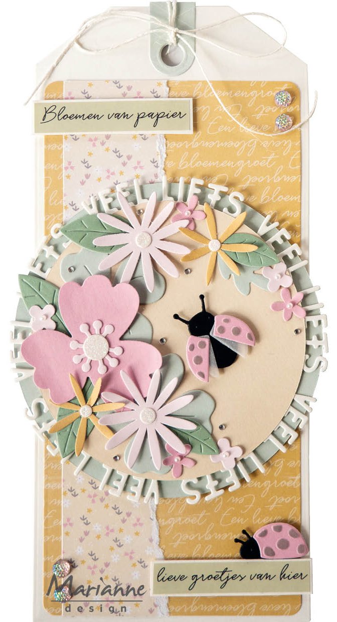 Marianne Design Collectables Die - Flowers By Marleen-4