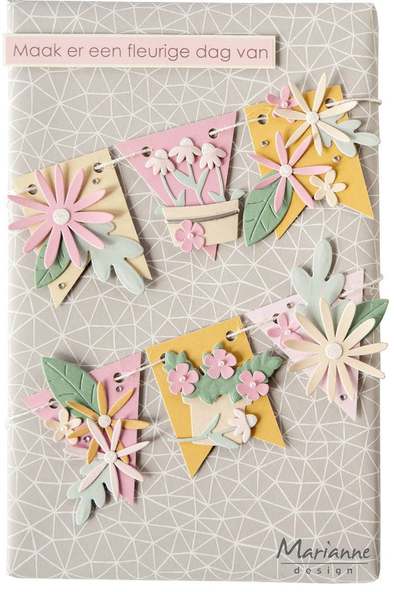 Marianne Design Collectables Die - Flowers By Marleen-9