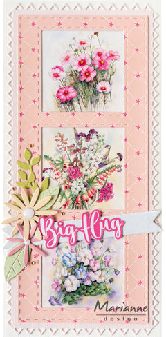 Marianne Design A4 Cutting Sheet - Mattie's Mini's - Bouquets-2