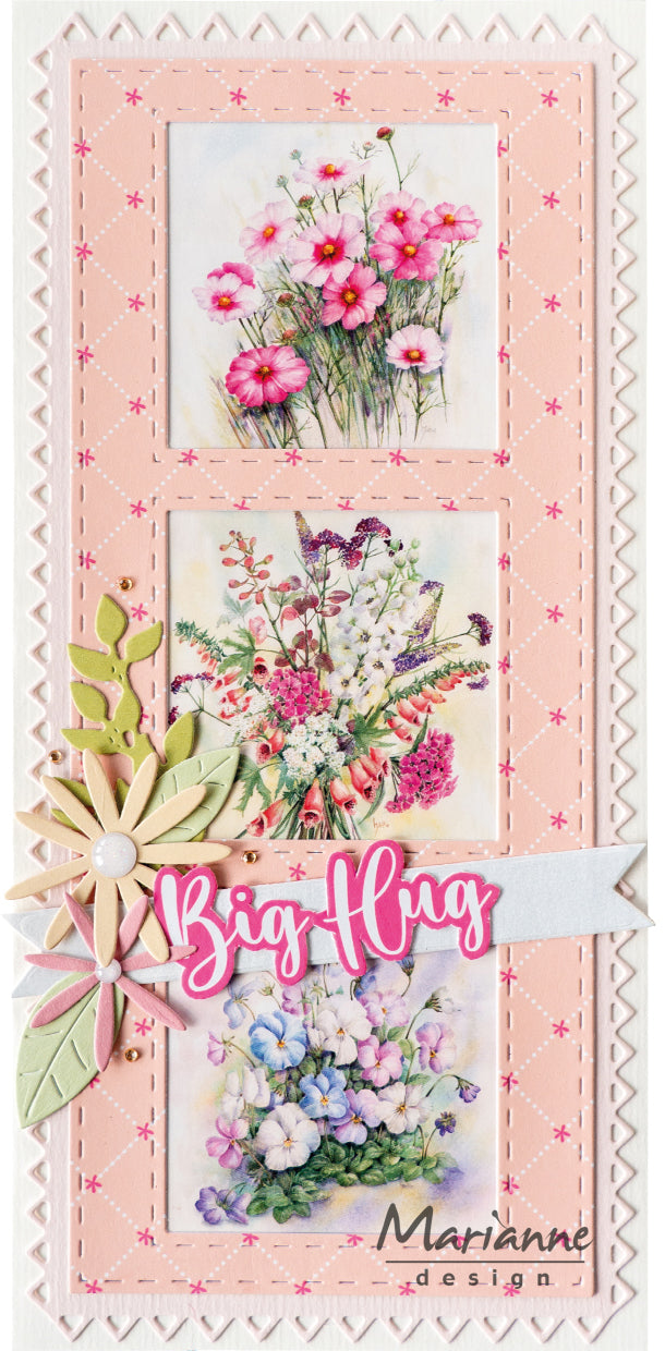 Marianne Design A4 Cutting Sheet - Mattie's Mini's - Bouquets-2