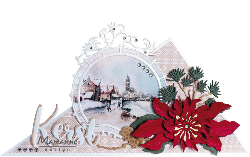 Marianne Design Creatables Die - Anja's Poinsettia-4
