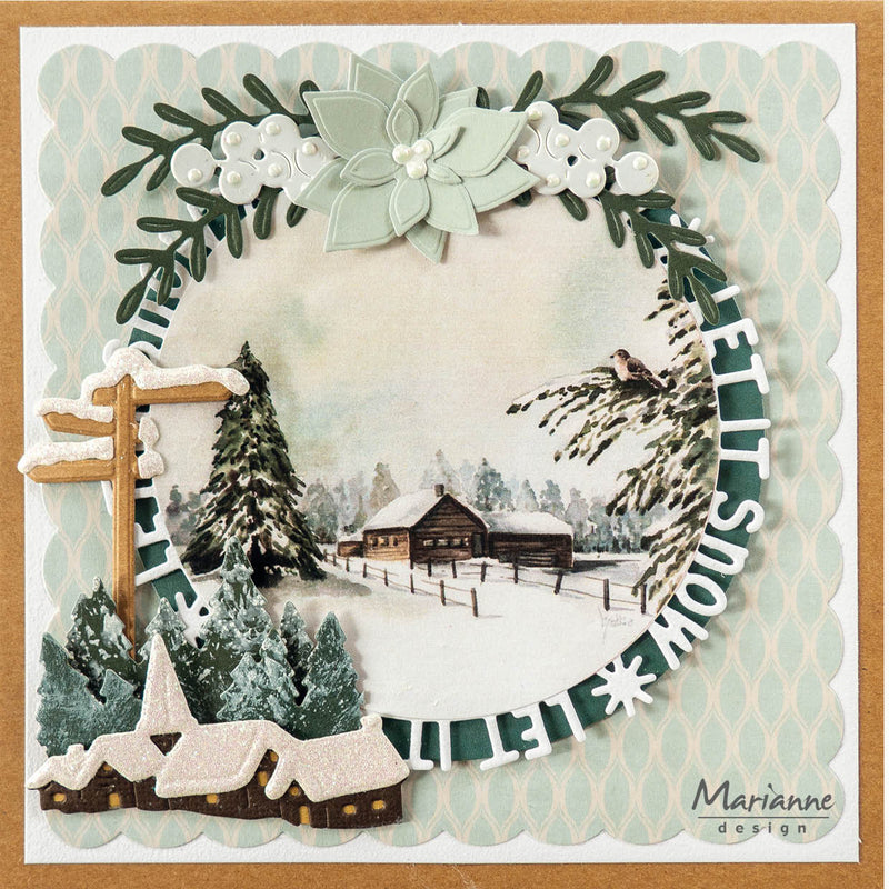 Marianne Design Creatables Die - Tiny's Snowy Village-3