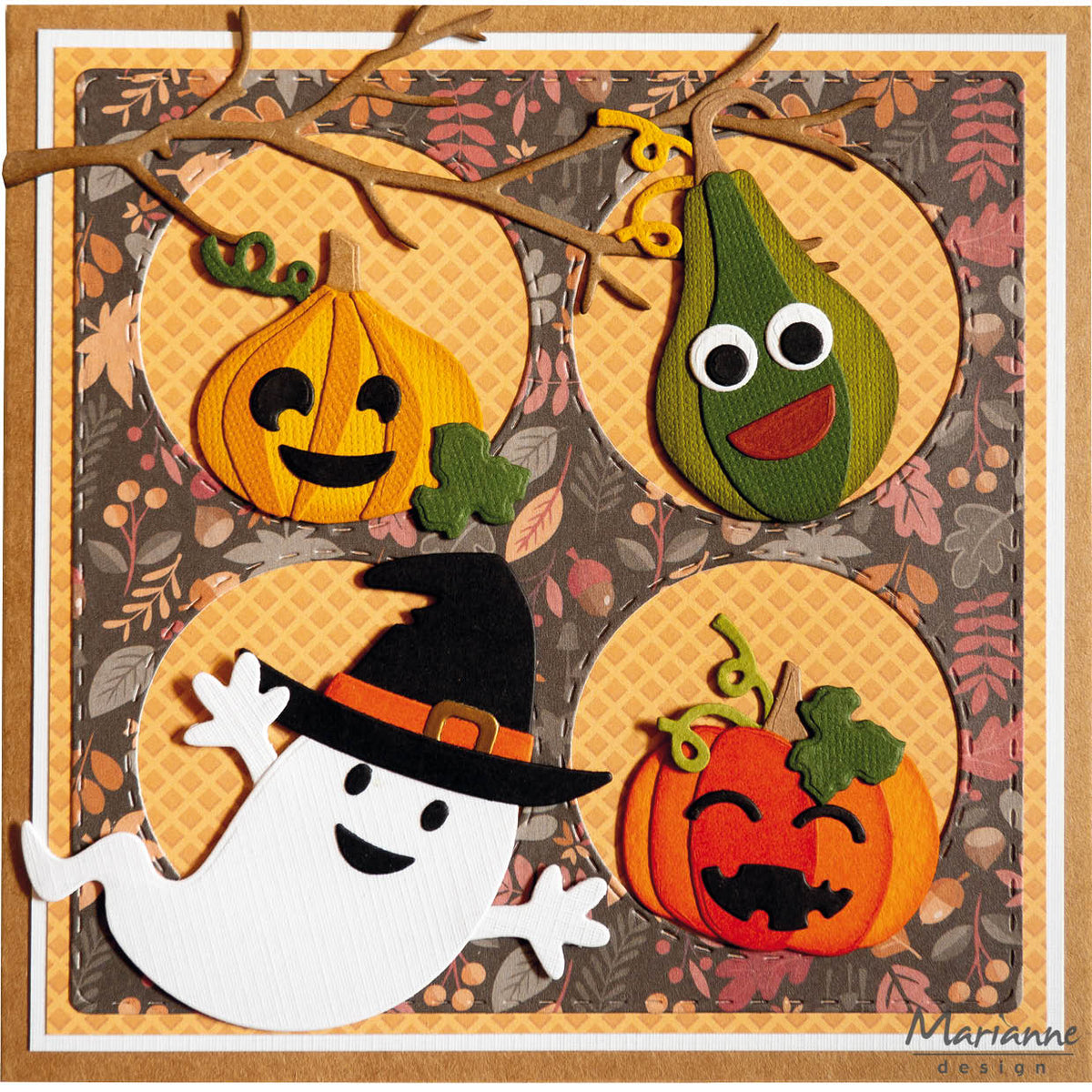 Marianne Design Craftables Die - Pumpkins By Marleen-3