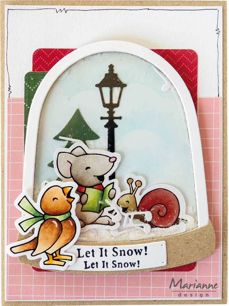 Marianne Design Shaker Windows - Snowglobe-2
