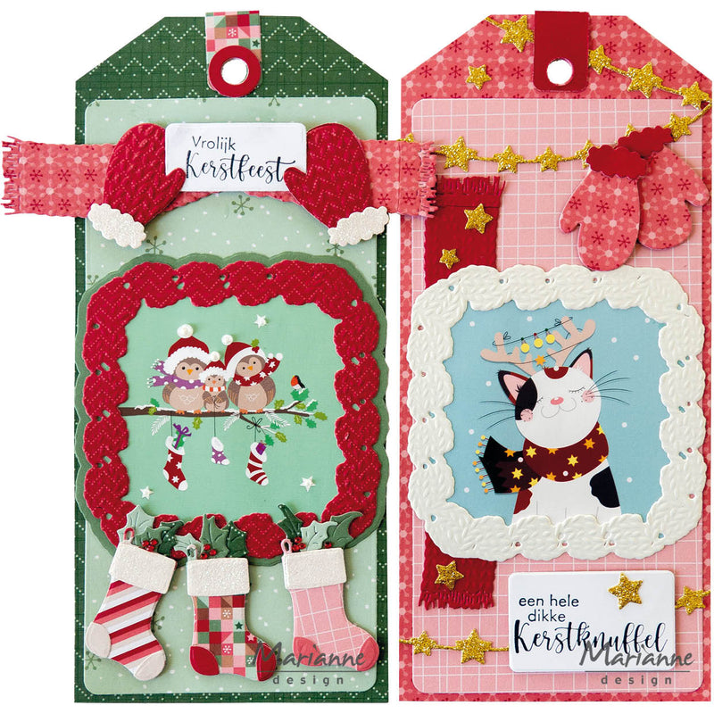 Marianne Design Creatables Die - Knitted Square-2