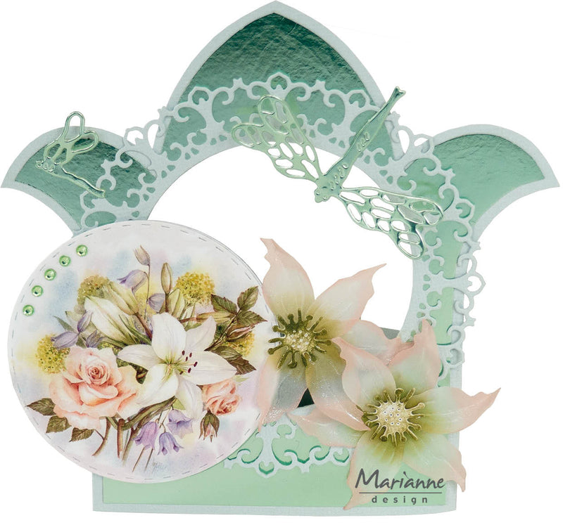 Marianne Design Creatables Die - Anja's Dragonfly Circle-2