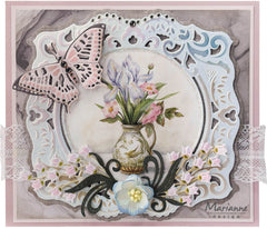 Marianne Design A4 Cutting Sheet - Mattie's Mooiste Vases-2