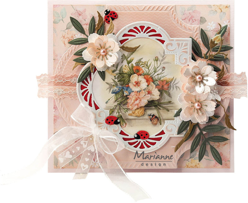 Marianne Design A4 Cutting Sheet - Mattie's Mooiste Spring Bouquets-2
