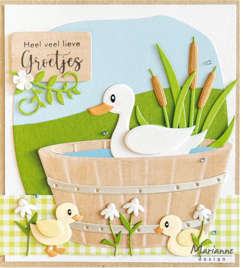 Marianne Design Craftables Die - Barrel Pond-2