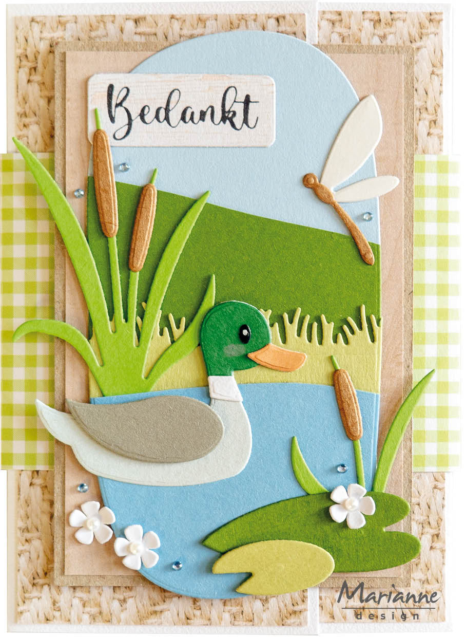 Marianne Design Craftables Die - Ducks By Marleen-3