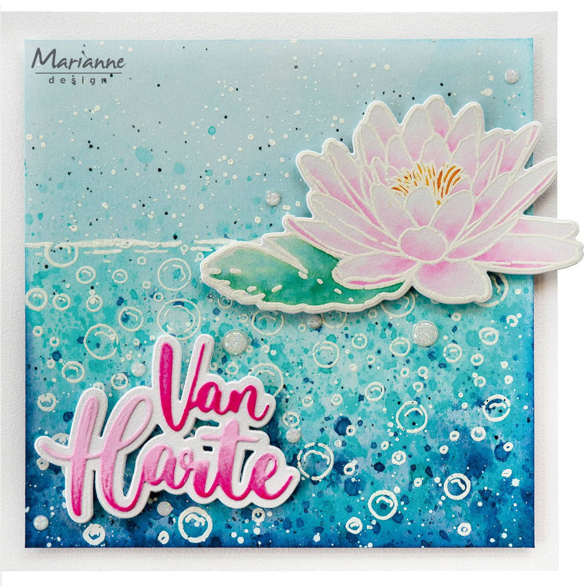 Marianne Design Clear Stamp - Tiny's Art - Dew Drops-2