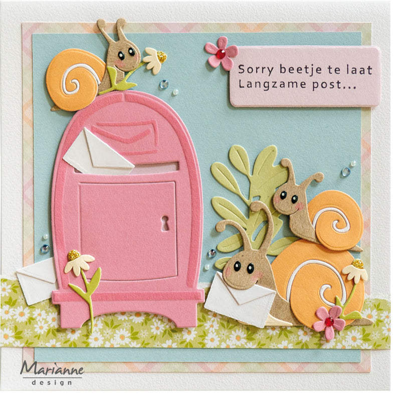 Marianne Design Collectables Die - Eline's Snail Family-3