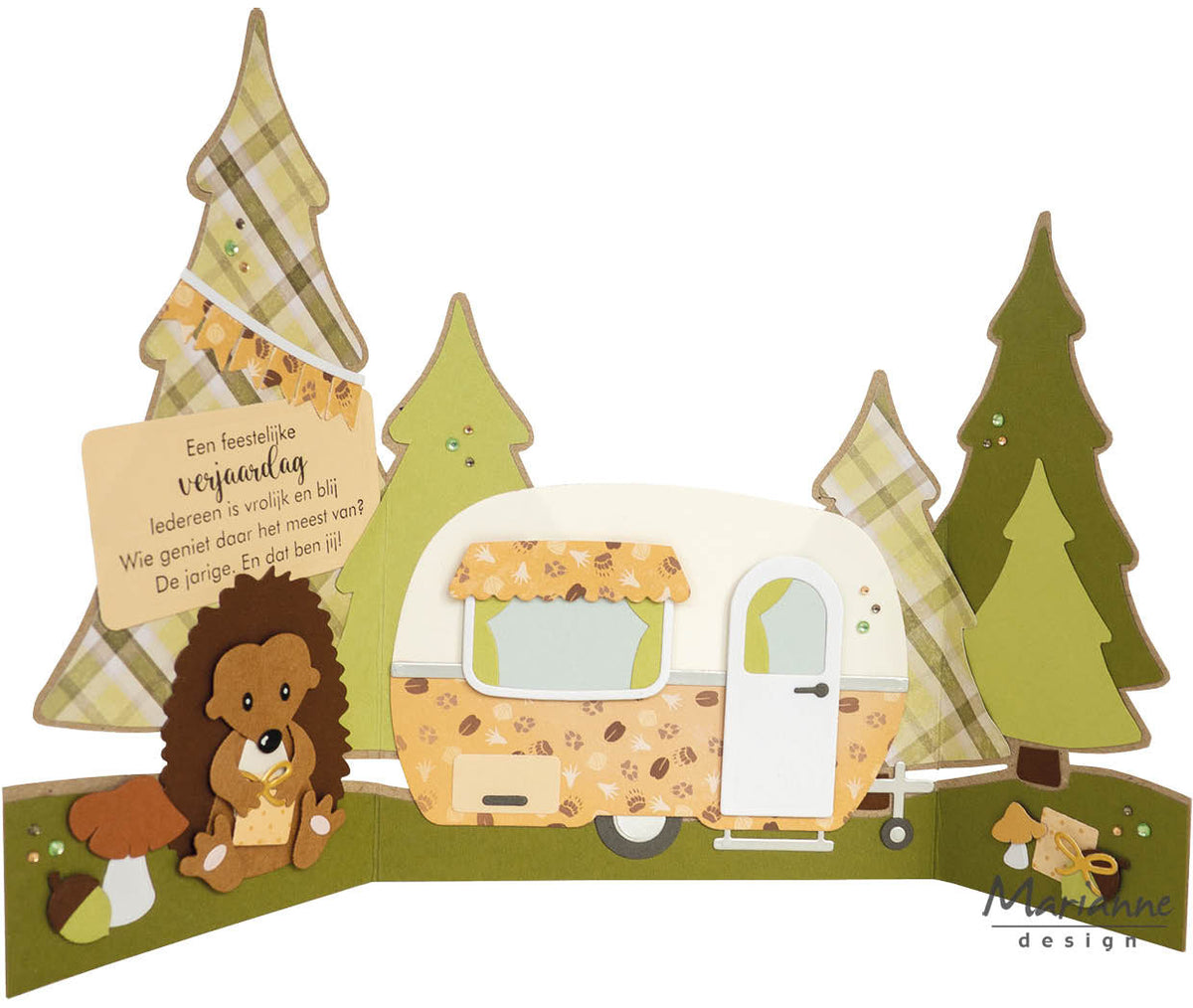 Marianne Design Collectables Die - Caravan By Marleen-4