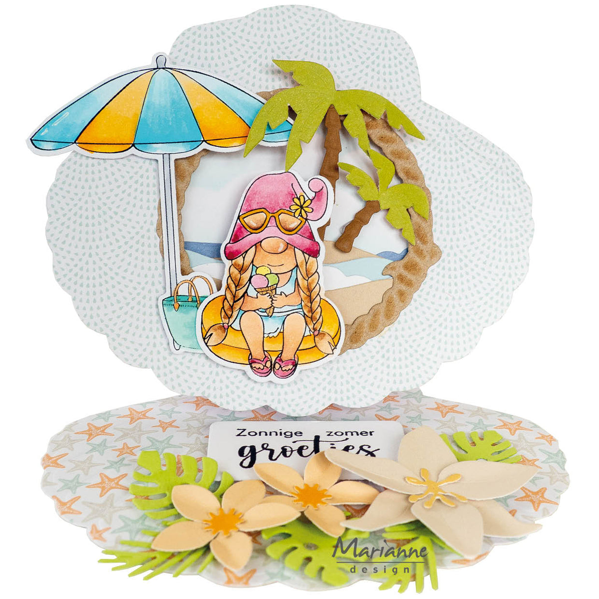 Marianne Design Creatables Die - Rope Frames - Square & Circle-2