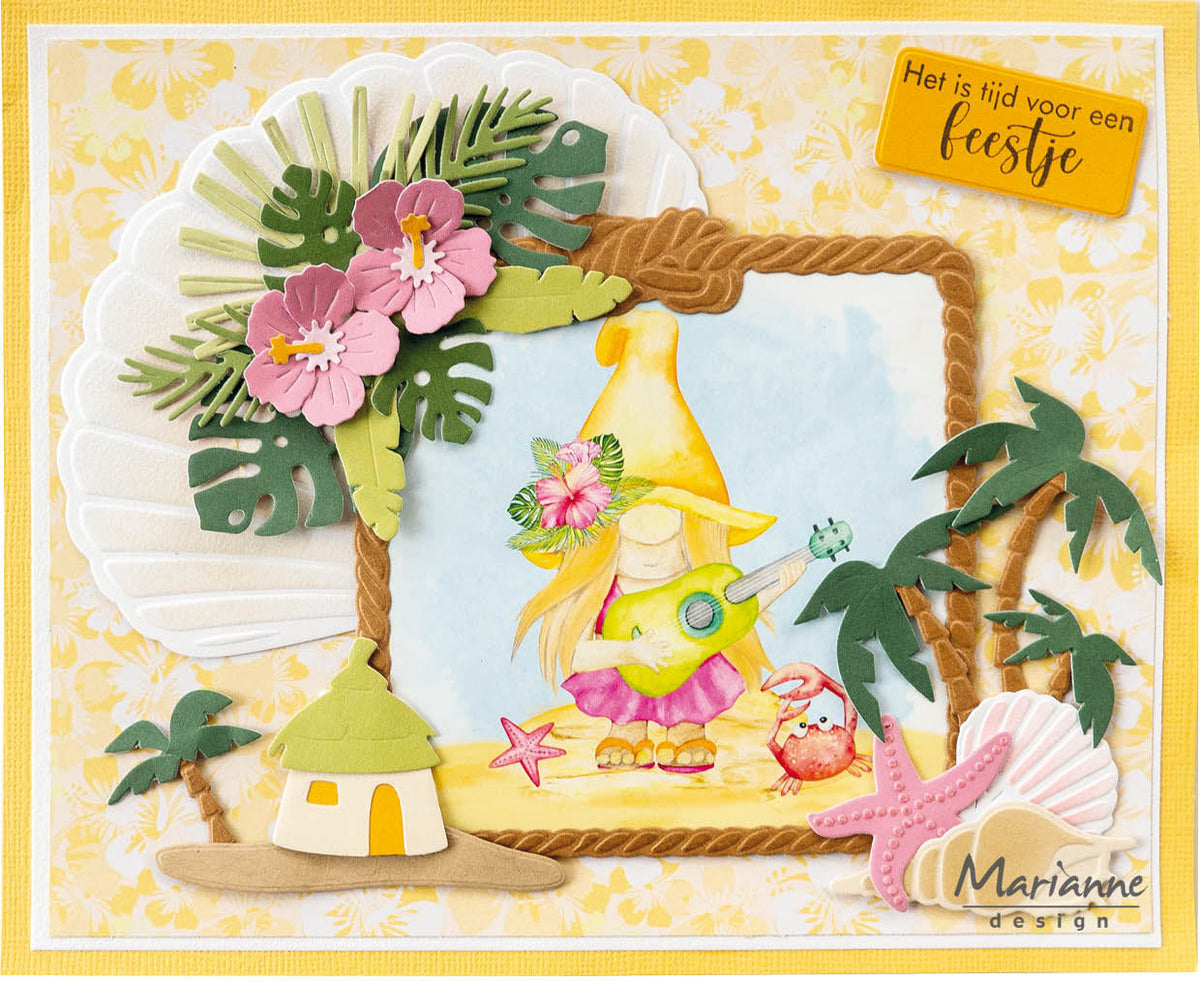 Marianne Design Creatables Die - Rope Frames - Square & Circle-3