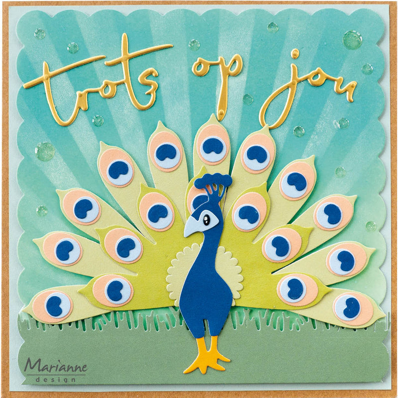 Marianne Design Collectables Die - Eline's Peacock-3